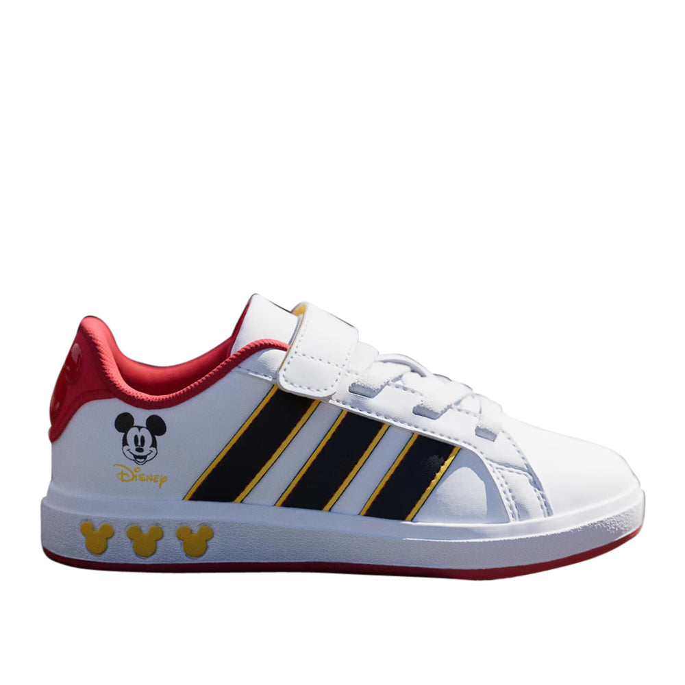 Sneakers Adidas Grandcourt Mickey K Bambina - Bianco