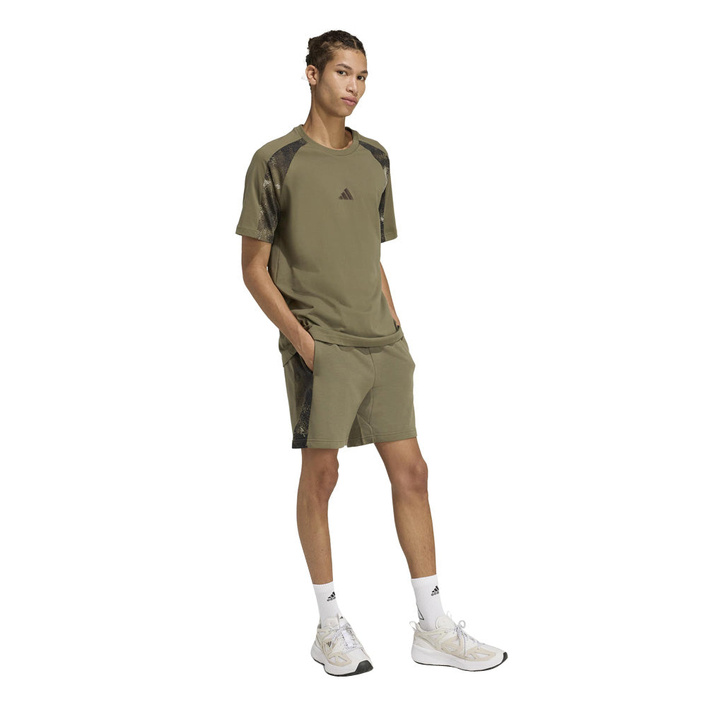 T-Shirt Adidas Uomo - Marroncino