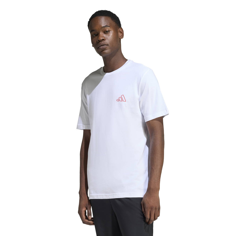T-Shirt Adidas Uomo - Bianco