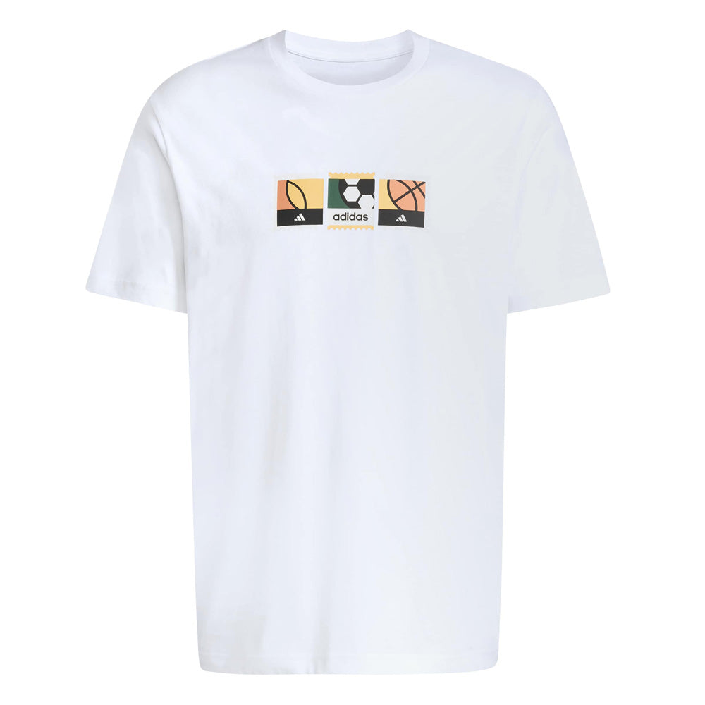 T-Shirt Adidas Uomo - Bianco