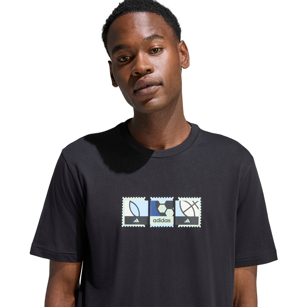 T-Shirt Adidas Unisex Adulto - Nero