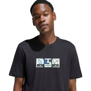 T-Shirt Adidas Unisex Adulto - Nero