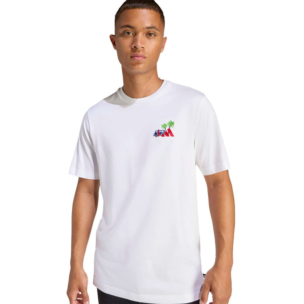 T-Shirt Adidas Uomo - Bianco