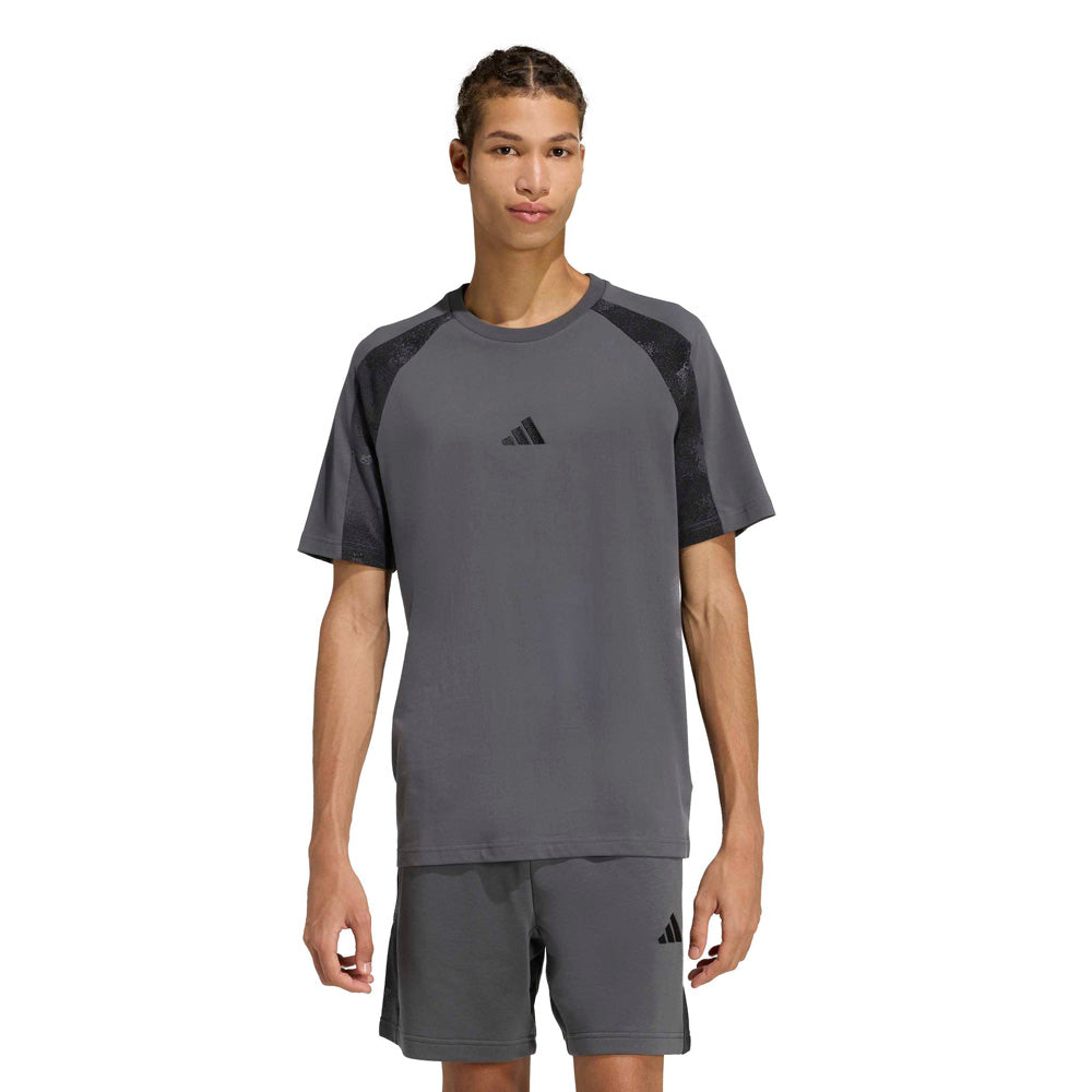T-Shirt Adidas Uomo - Grigio