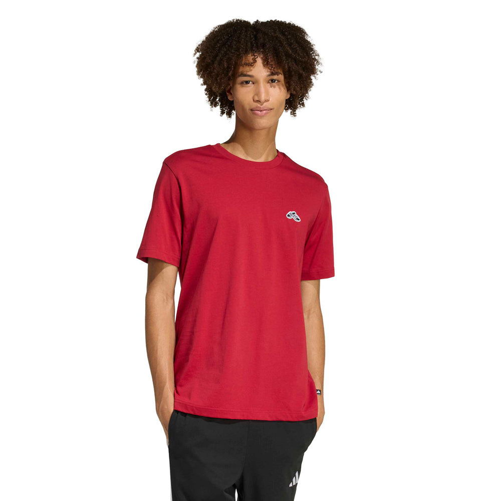 T-Shirt Adidas Uomo - Rosso
