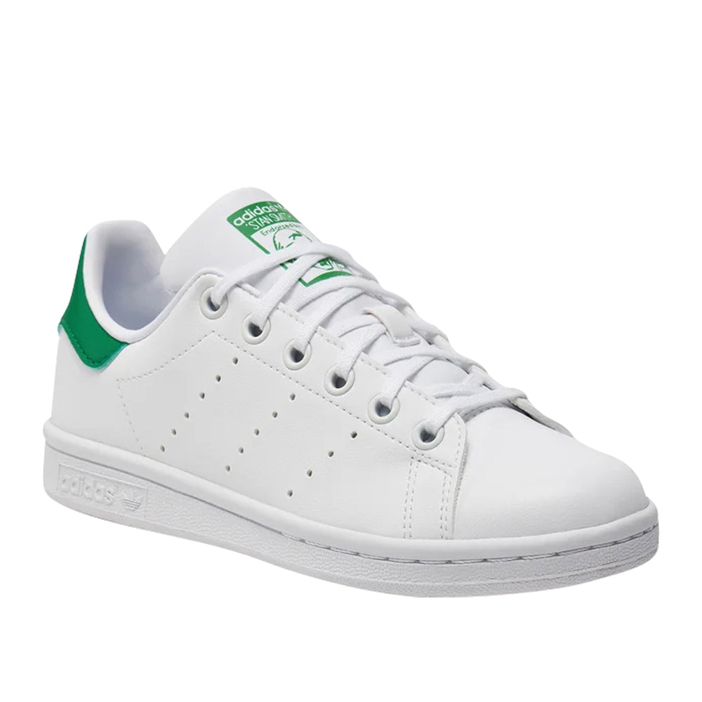 Sneakers Adidas Originals Stan Smith J Unisex Ragazzo - Bianco