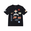t shirt air jordan unisex ragazzo nero 714246