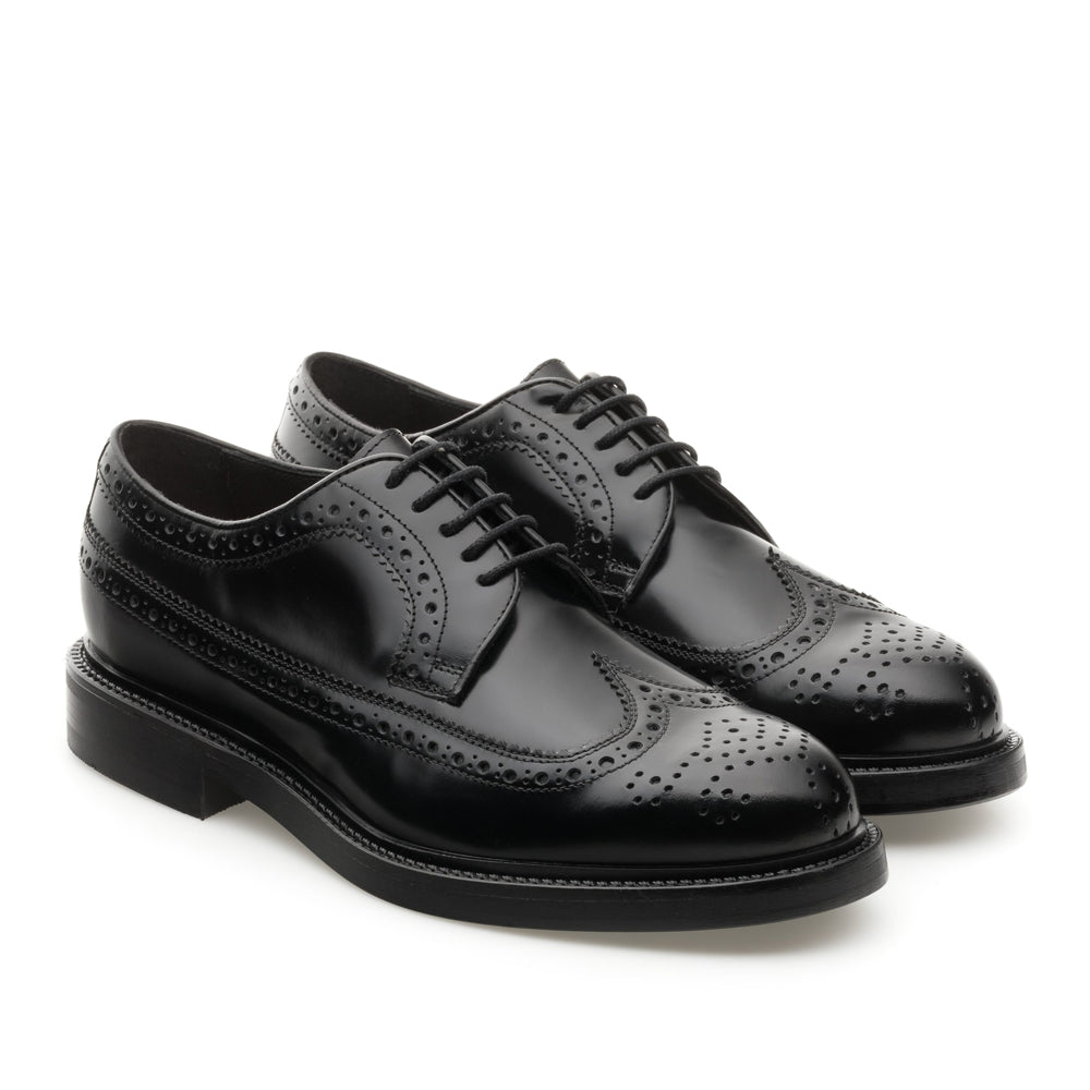 Stringata Antica Cuoieria Las Vegas Uomo - Nero