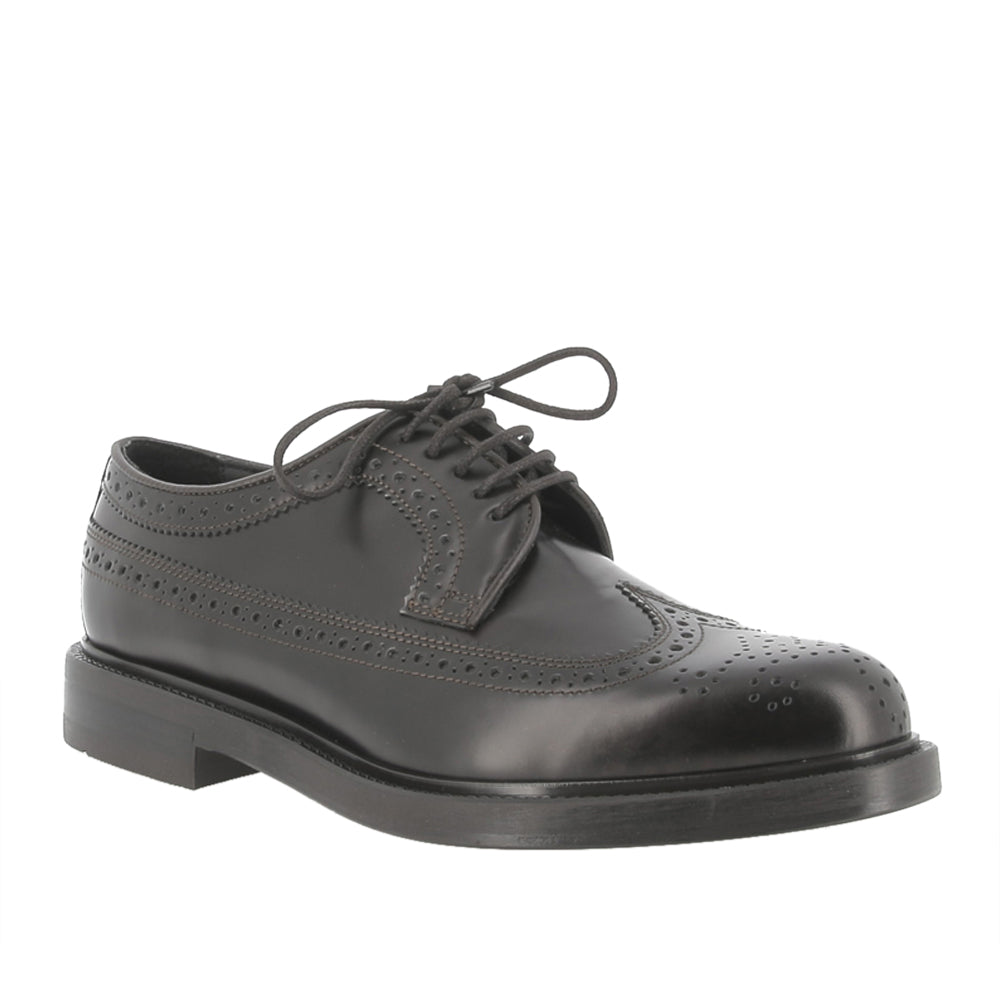 Stringata Antica Cuoieria Las Vegas Uomo - Marrone