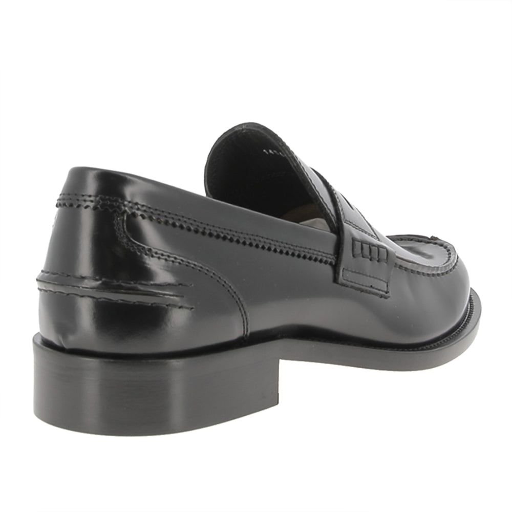 Mocassino Antica Cuoieria Gloss Uomo - Nero