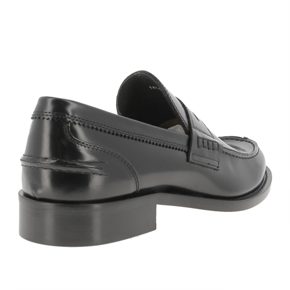 Mocassino Antica Cuoieria Gloss Uomo - Nero