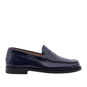 Mocassino Antica Cuoieria Gloss Uomo - Blu