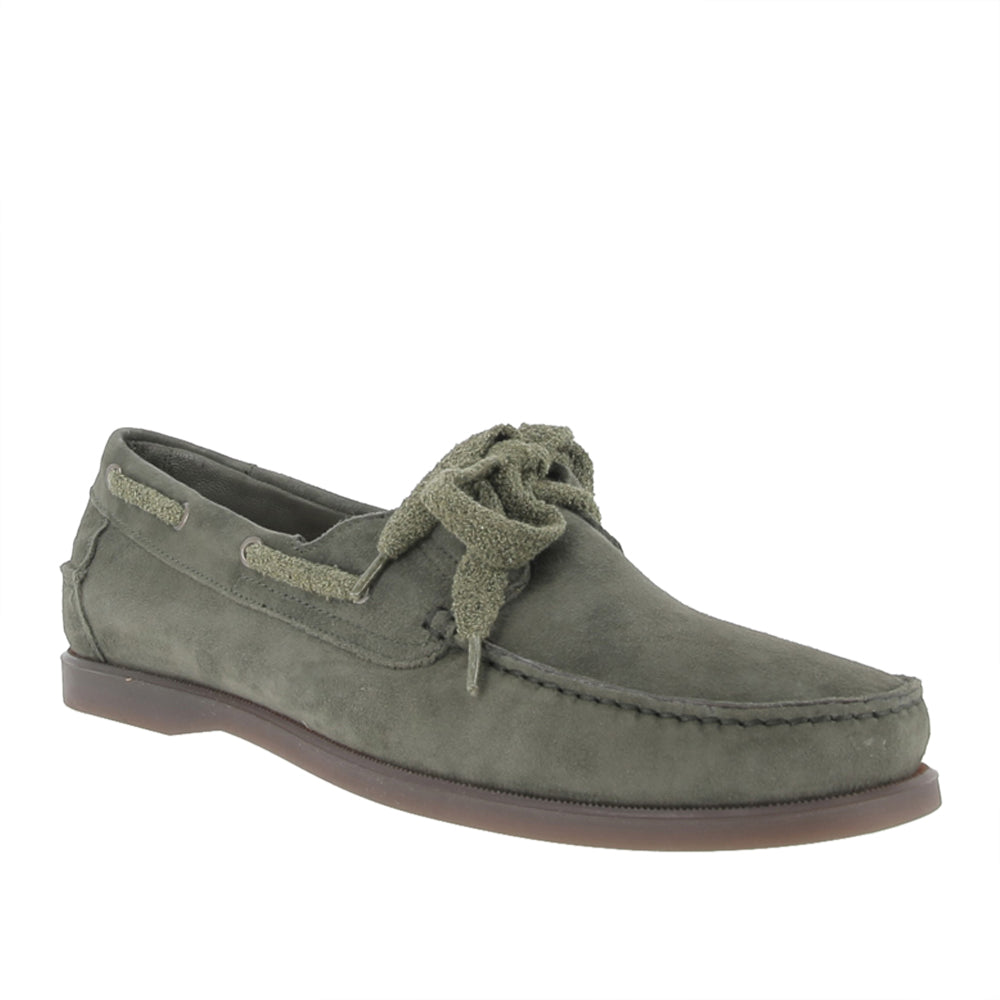 Scarpa Barca Antica Cuoieria Amalfi Uomo - Verde