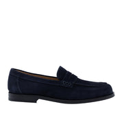 Mocassino Antica Cuoieria Cortina Uomo - Blu