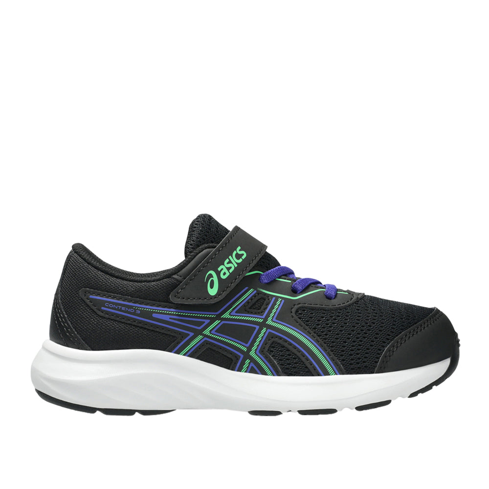 Scarpa Running Asics Contend 9 ps Unisex Bambino - Nero