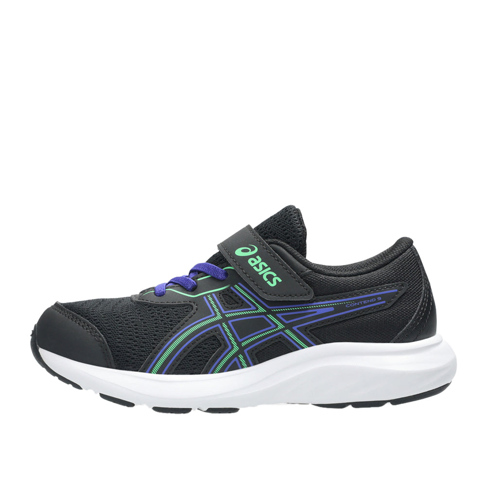 Scarpa Running Asics Contend 9 ps Unisex Bambino - Nero