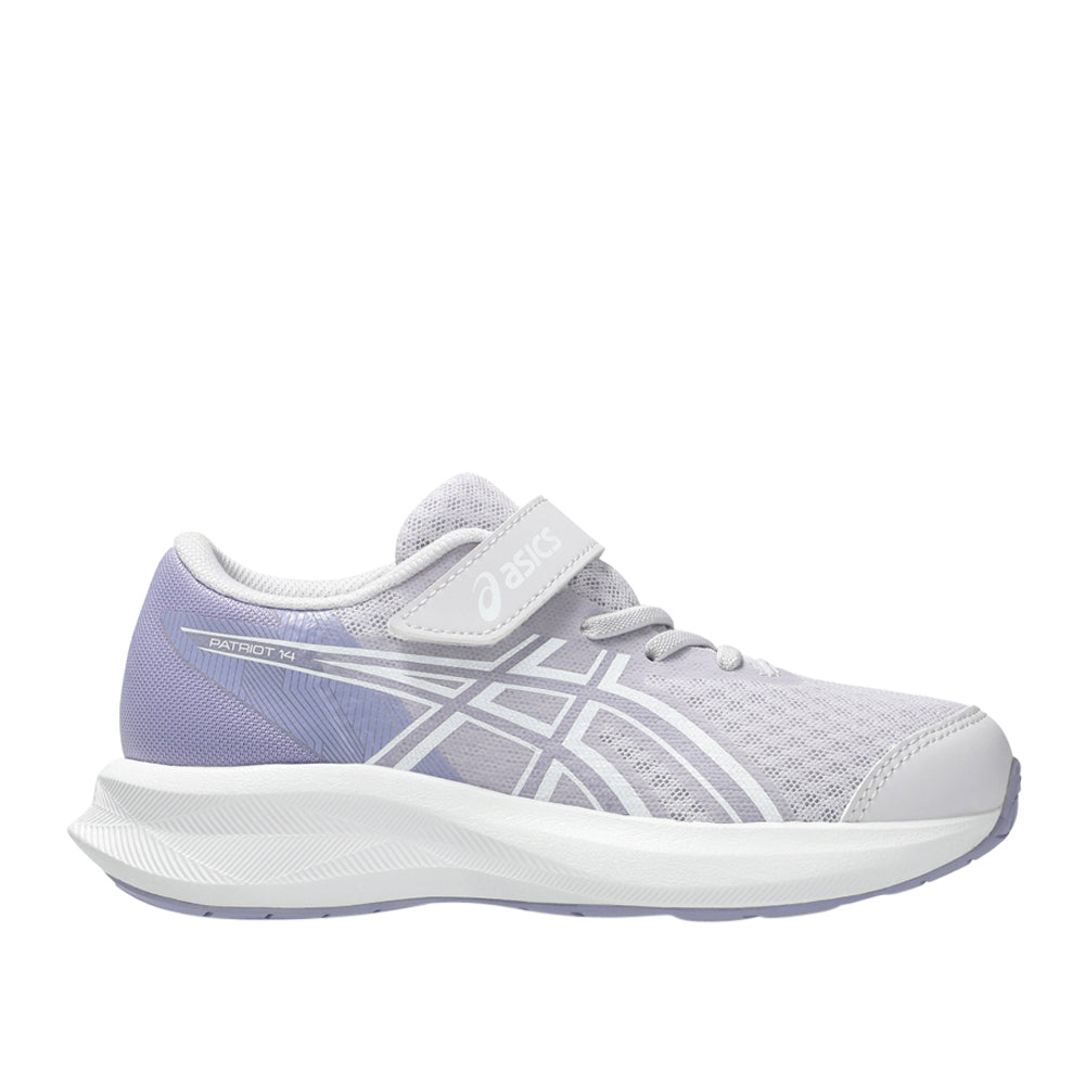 Scarpa Running Asics Patriot 14 ps Bambino - Bianco