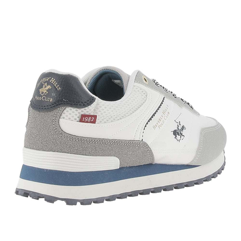 Sneakers Beverly Hills Polo Club Maxi Uomo - Bianco