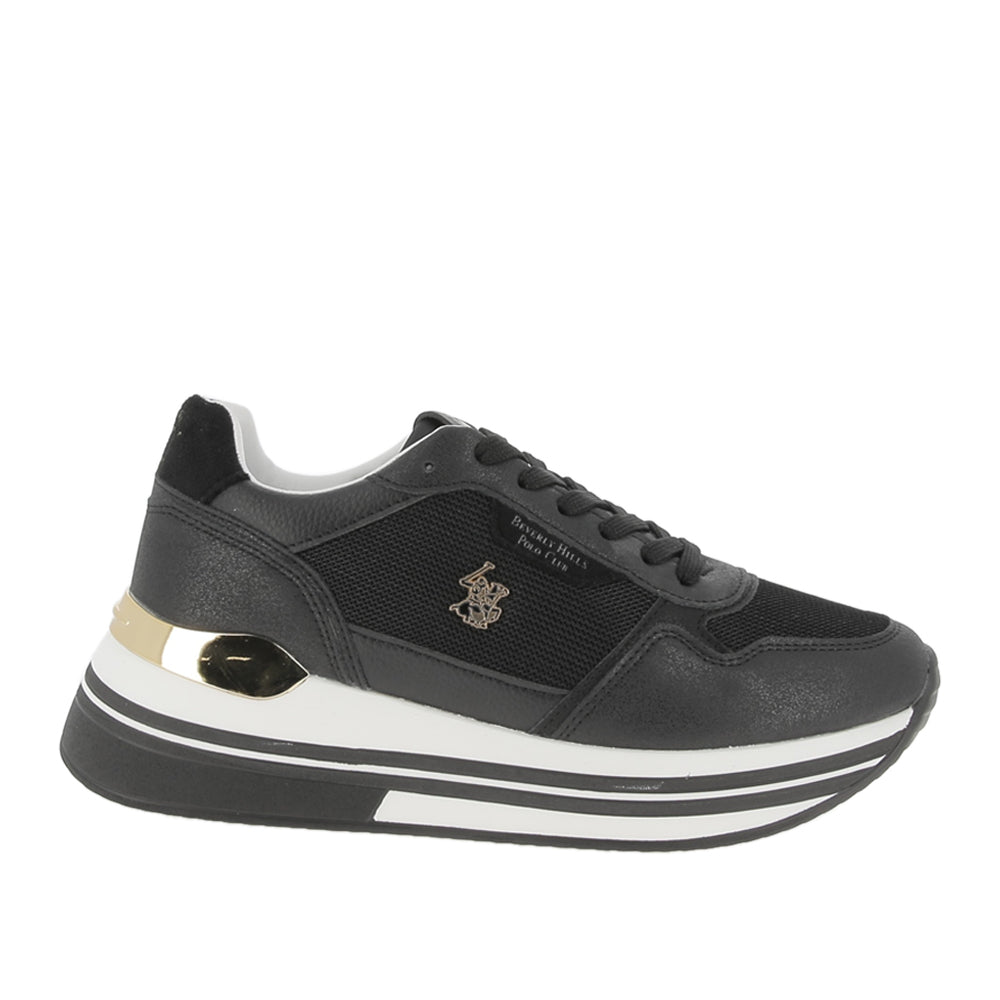 Sneakers Beverly Hills Polo Club Mendy Donna - Nero