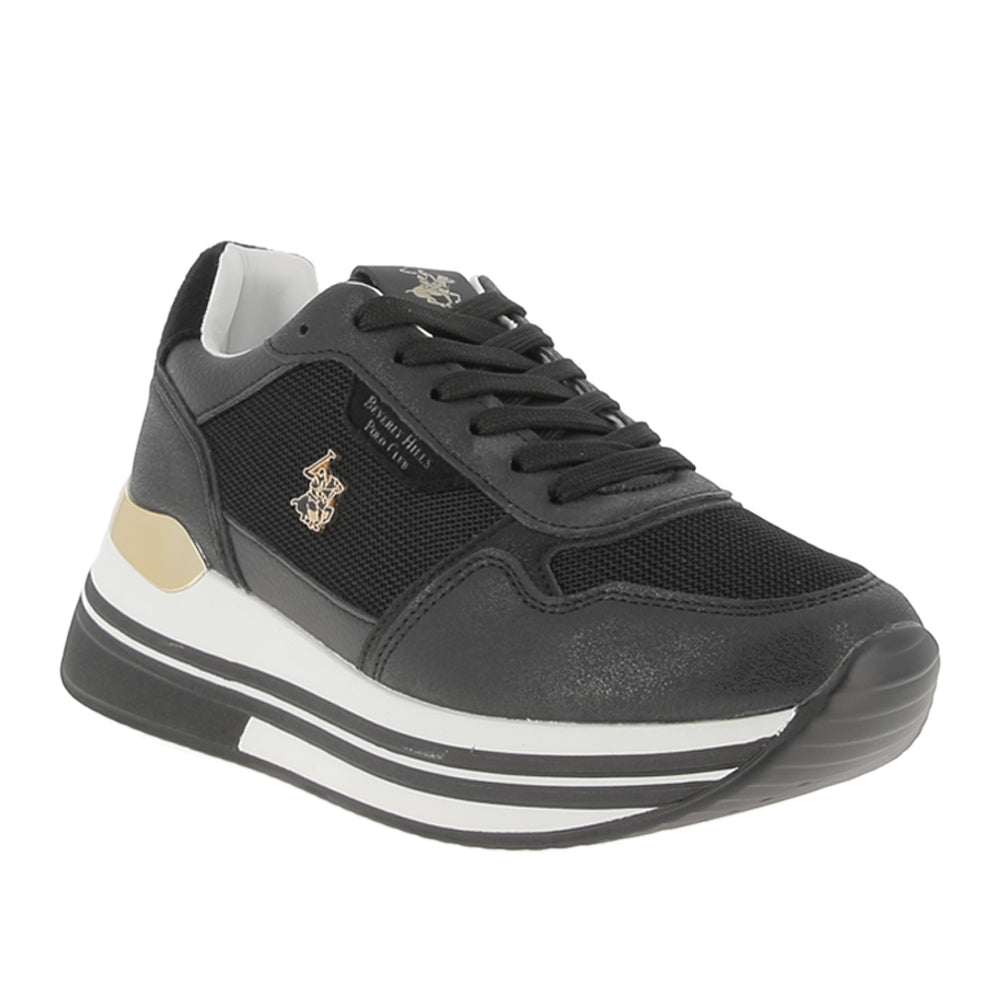 Sneakers Beverly Hills Polo Club Mendy Donna - Nero