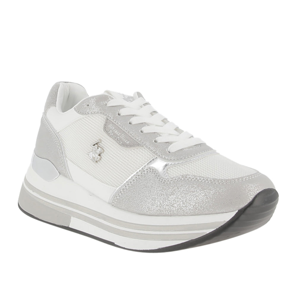 Sneakers Beverly Hills Polo Club Mendy Donna - Argento