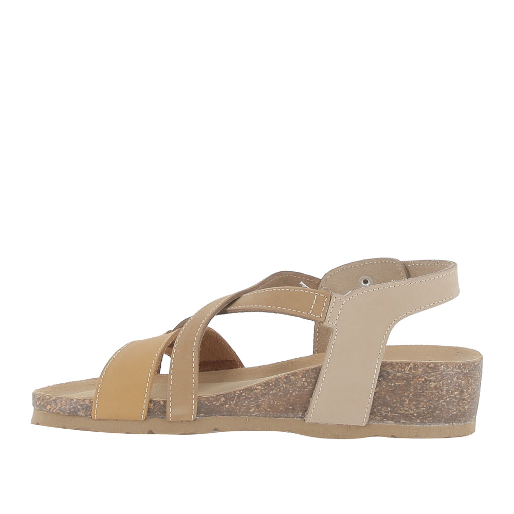 Sandalo Bio Natura Donna - Marroncino