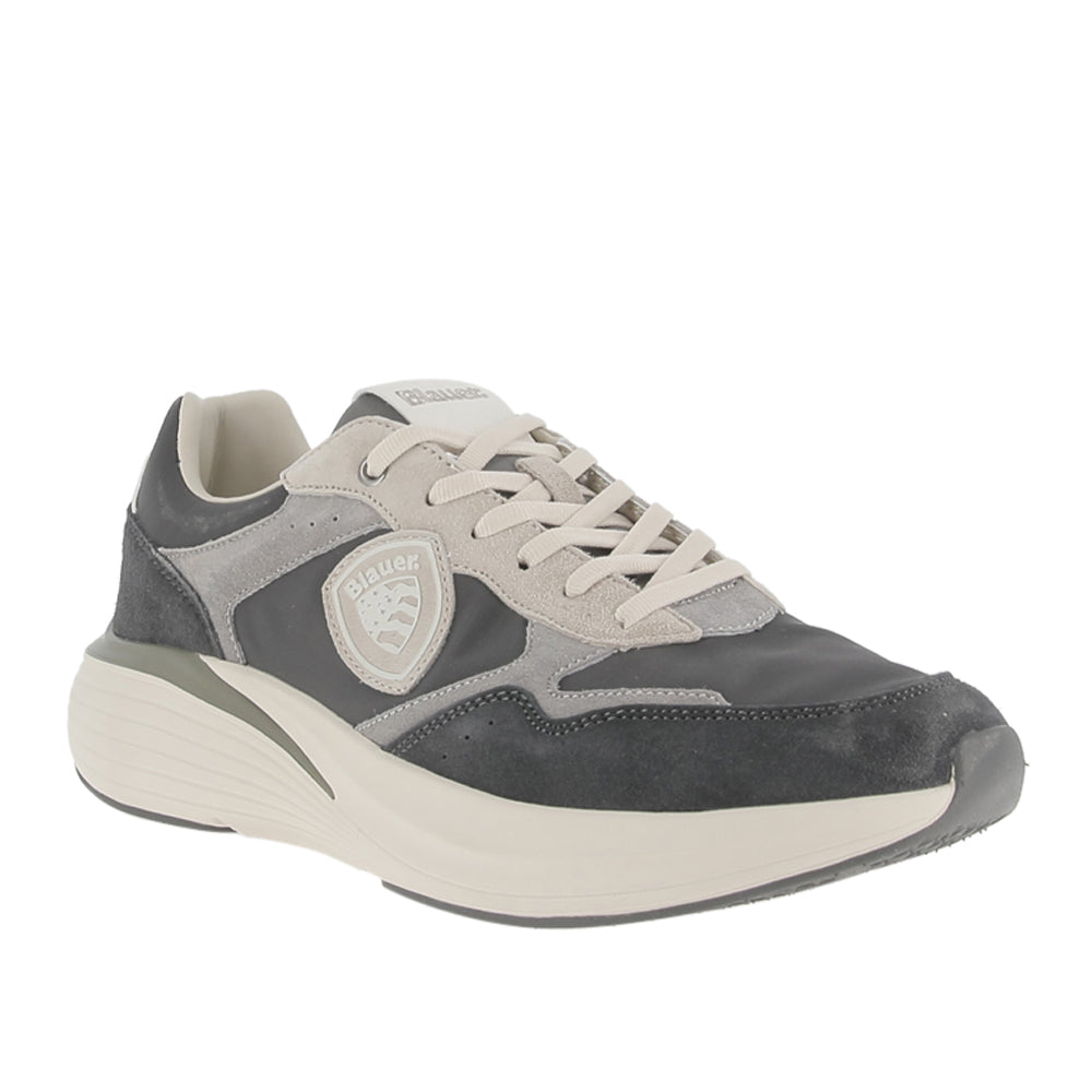 Sneakers Blauer Lander Uomo - Grigio