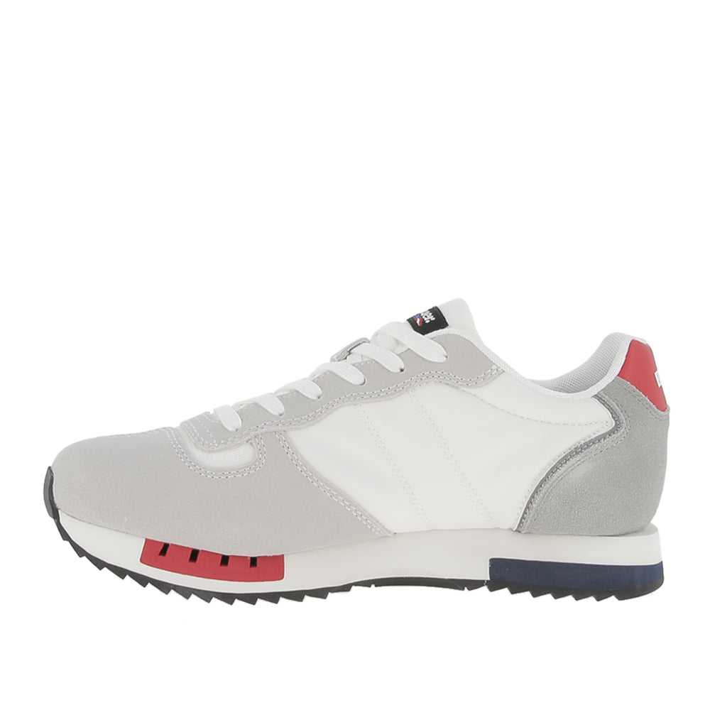 Sneakers Blauer Queens Uomo - Bianco