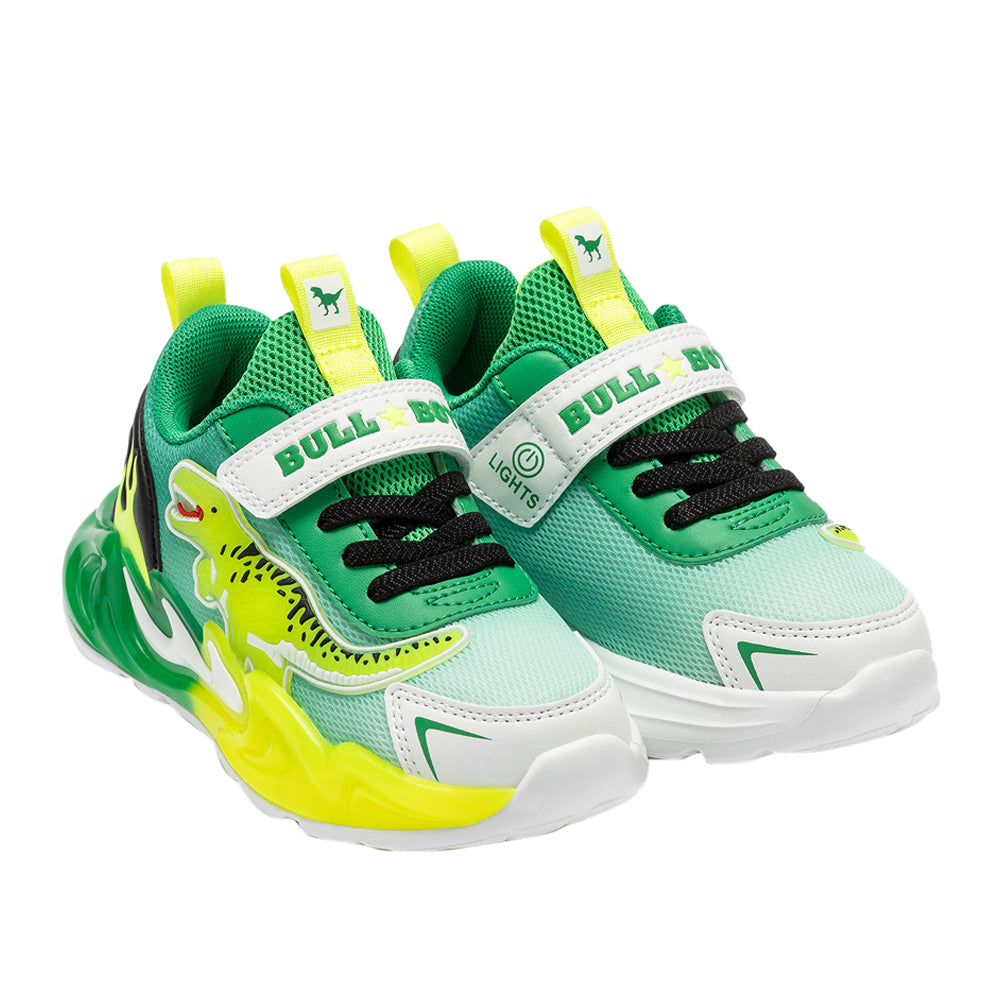 Sneakers Bull Boys Jurassic Rex Bambino - Verde