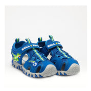 Sandalo Bull Boys Velociraptor Lights Bambino - Blu