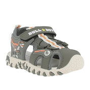 Sandalo Bull Boys Velociraptor Lights Bambino - Verde