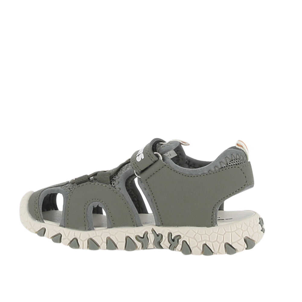 Sandalo Bull Boys Velociraptor Lights Bambino - Verde