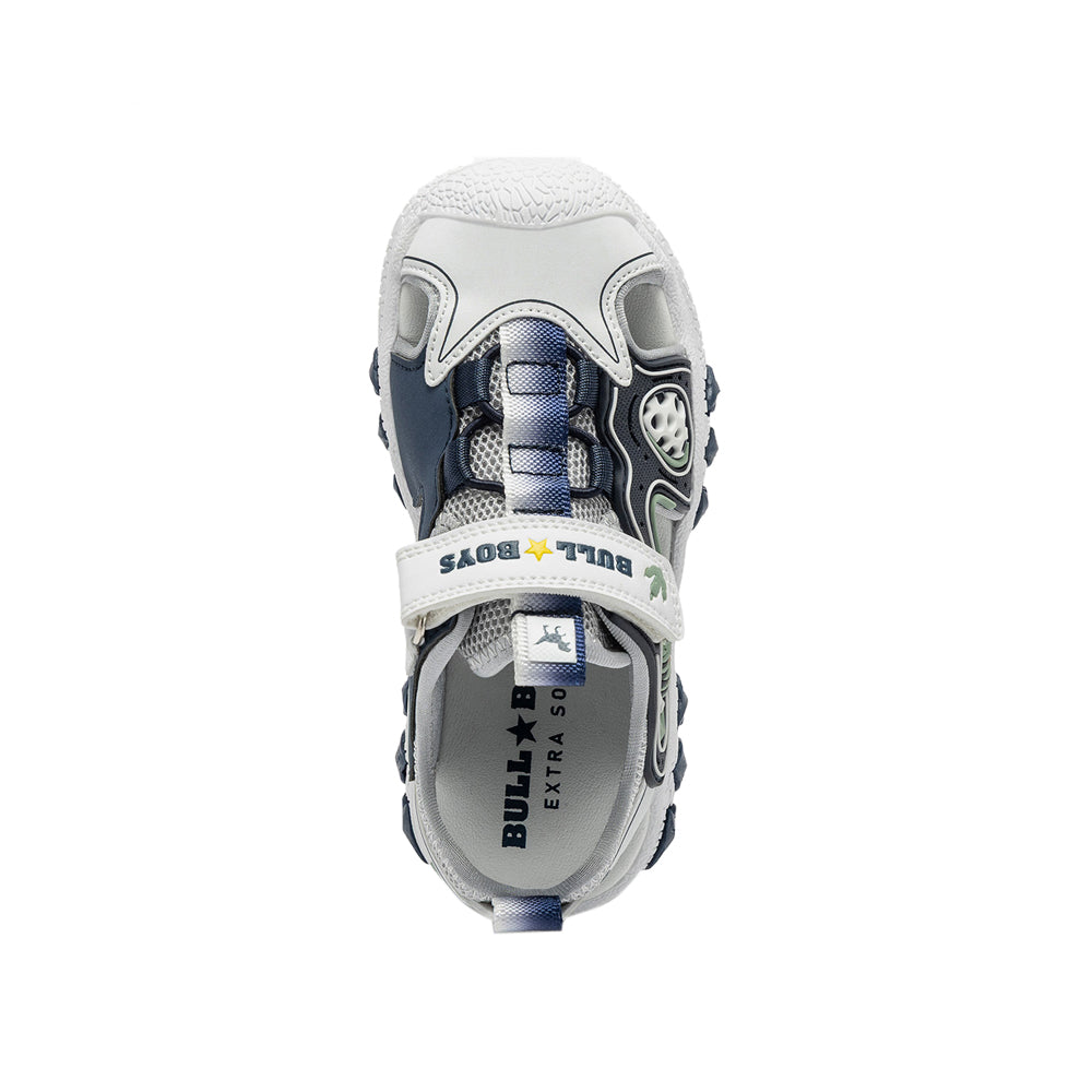 Sandalo Bull Boys T-Rex Lights Bambino - Bianco