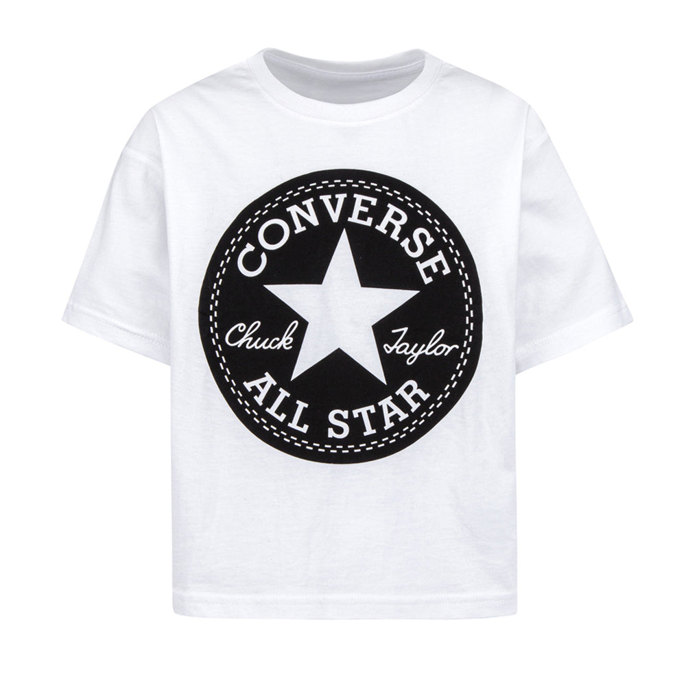 T-Shirt Converse Unisex Ragazzo - Bianco