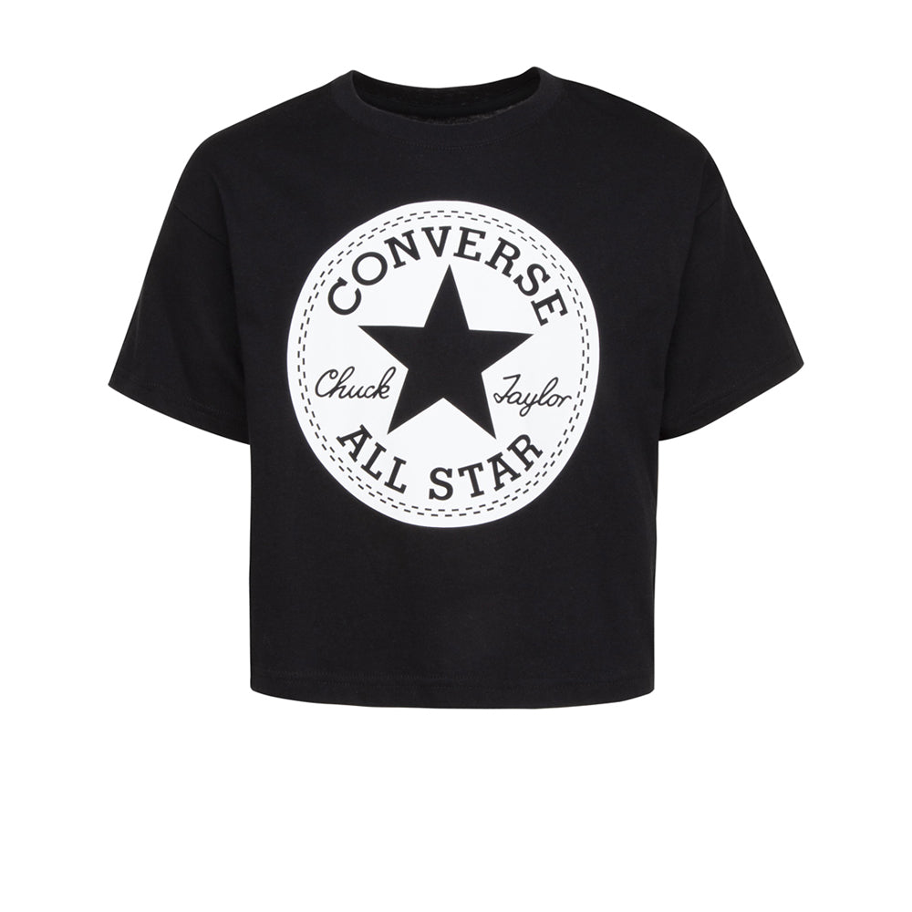 T-Shirt Converse Unisex Ragazzo - Nero