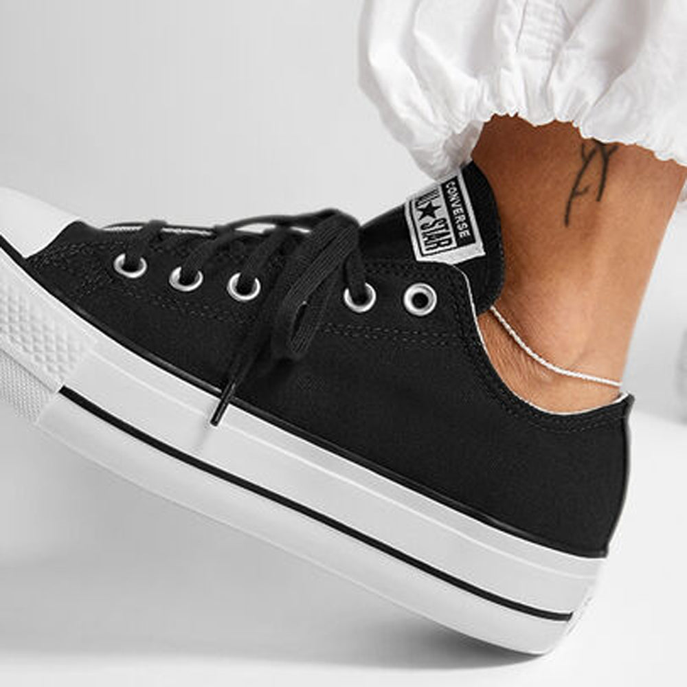 Sneakers Converse Ctas Lift ox Donna - Nero