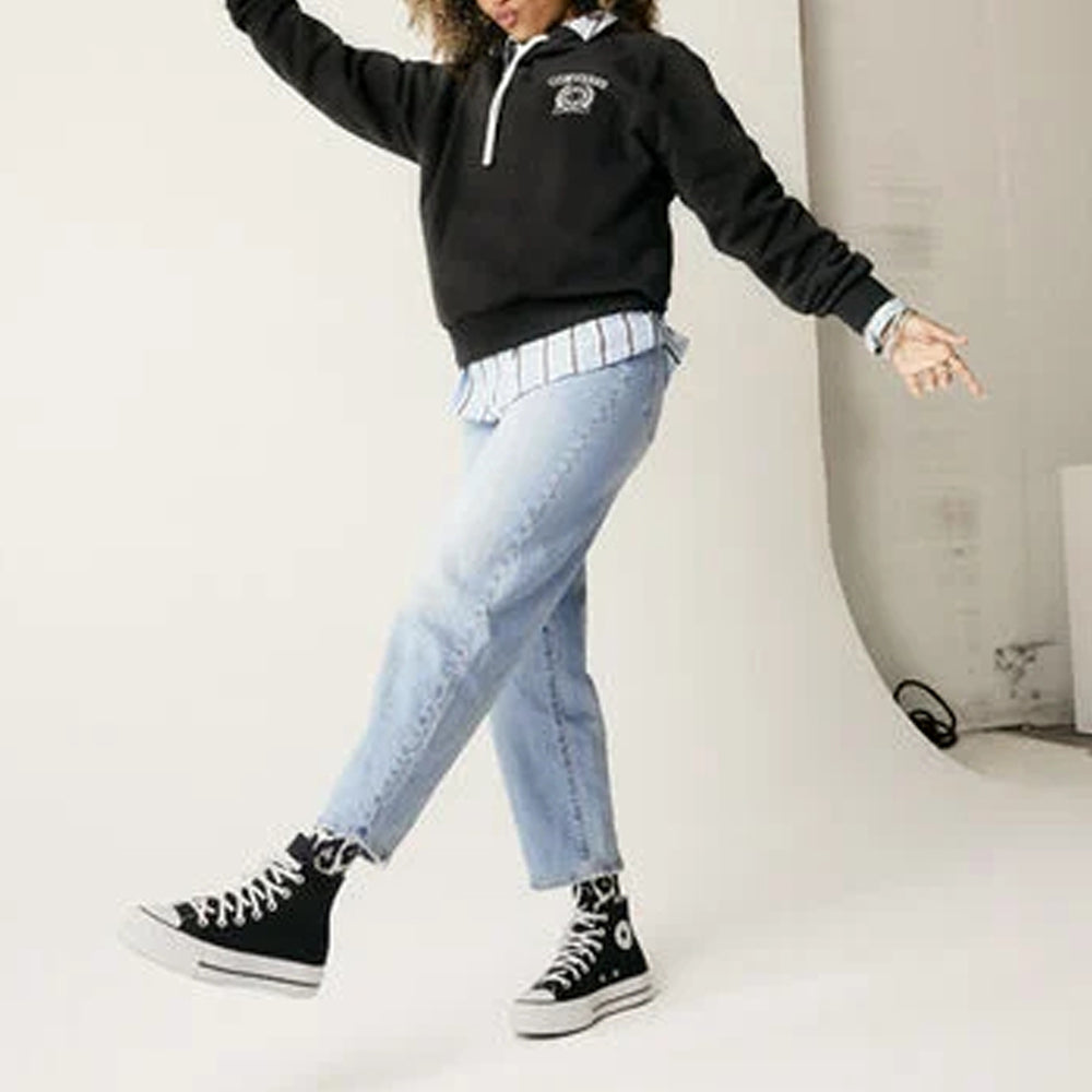 Sneakers Converse Ctas Lift hi Donna - Nero