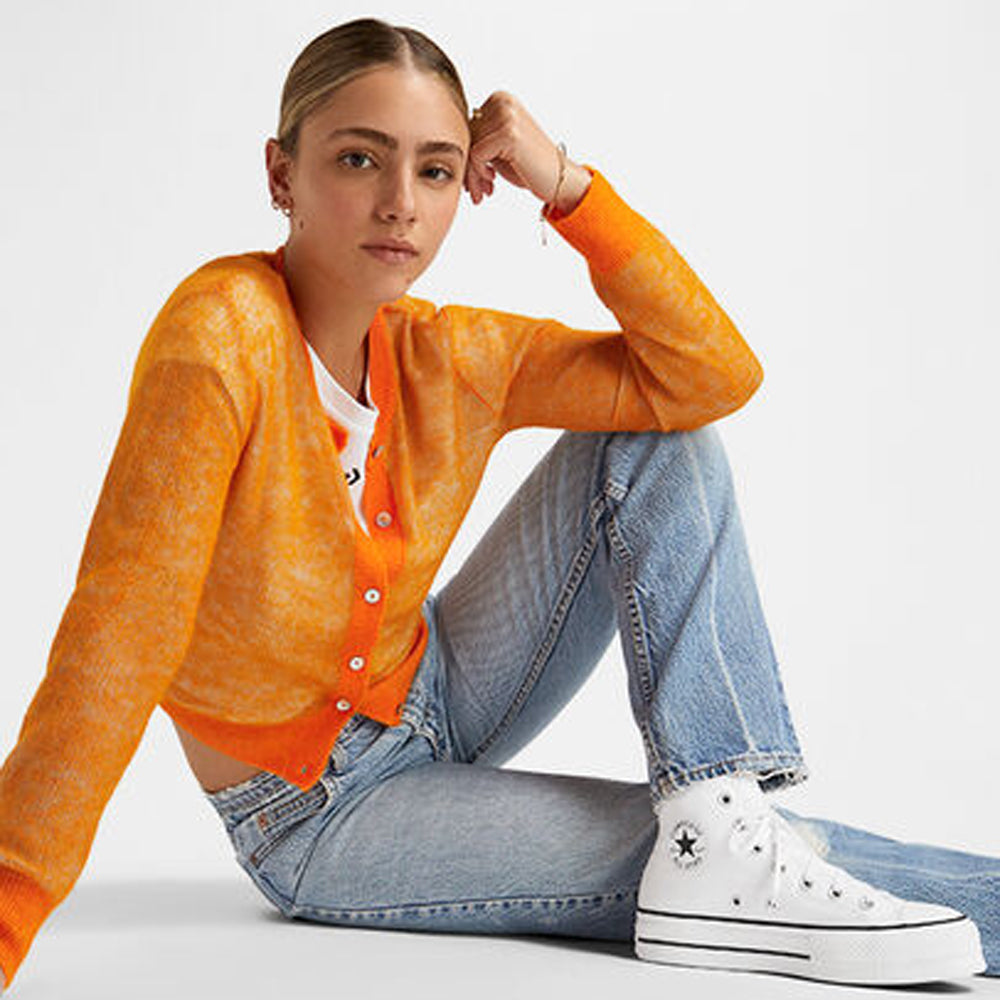 Sneakers Converse Ctas Lift hi Donna - Bianco