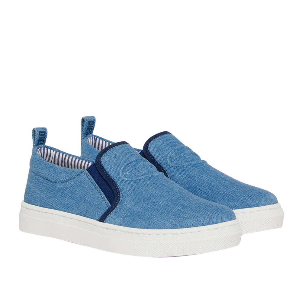 Slipon Diesel Unisex Ragazzo - Denim