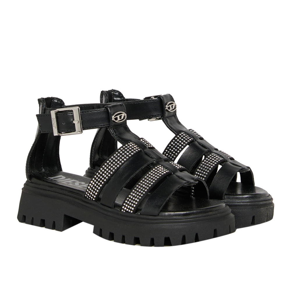 Sandalo Diesel Donna - Nero