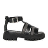 sandalo diesel donna nero 7627032
