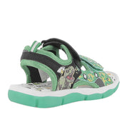 Sandalo Dinosaur Dinosaur Unisex Bambino - Nero