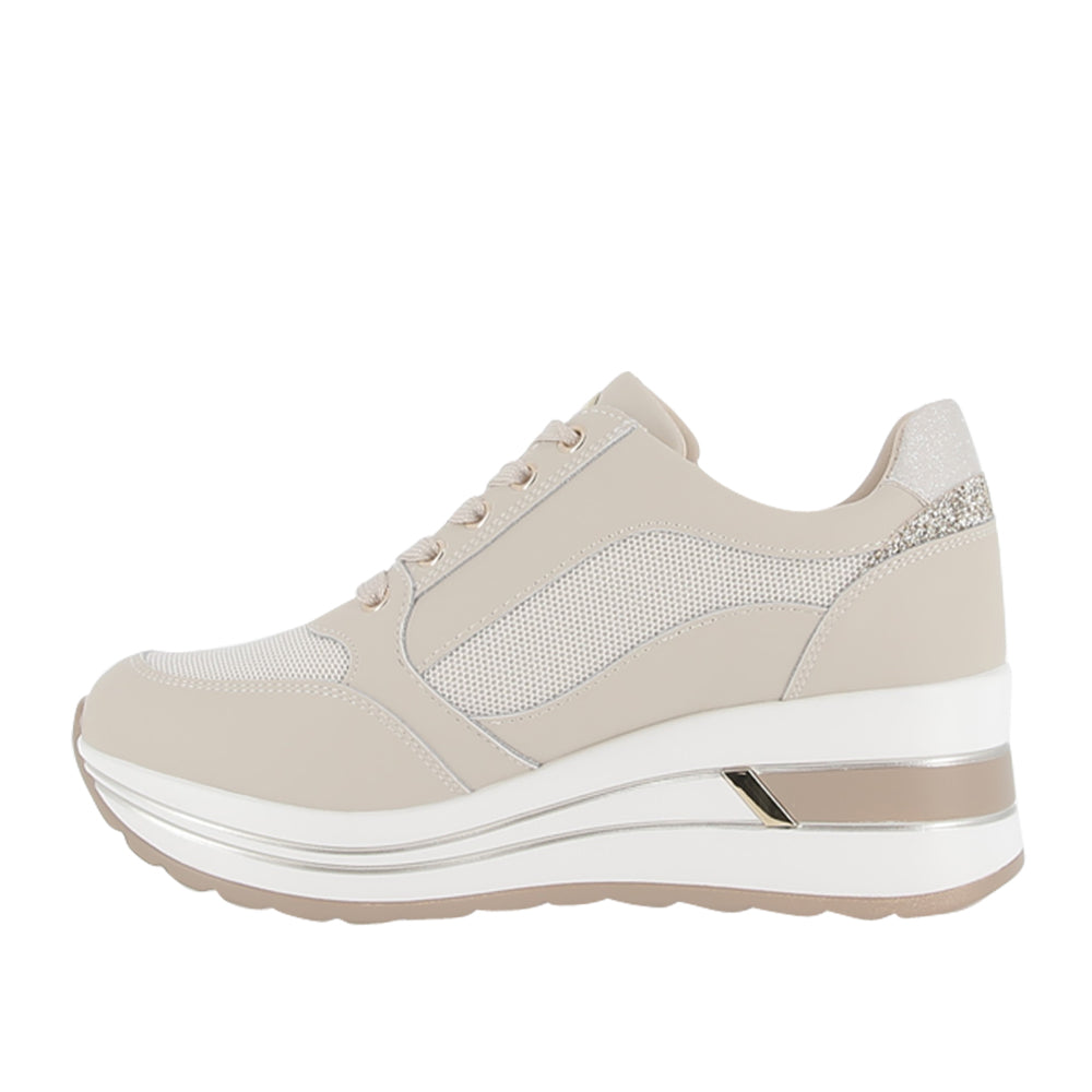 Sneakers Donna Serena Donna - Beige