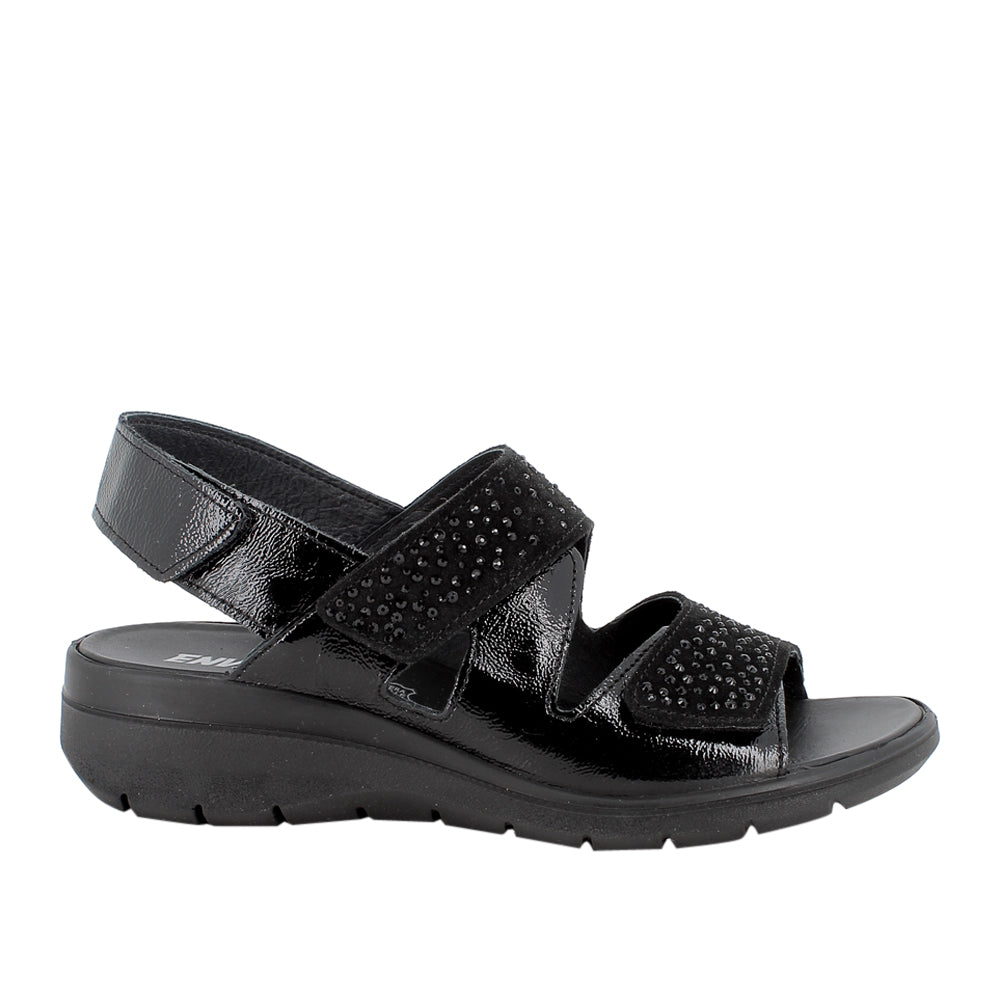 Sandalo Enval Donna - Nero