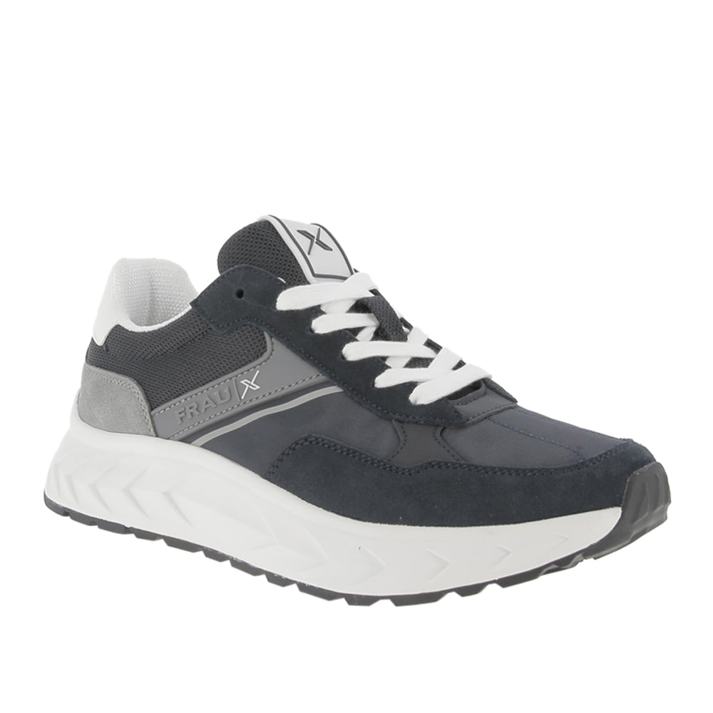 Sneakers Frau Nylonsuede Uomo - Blu
