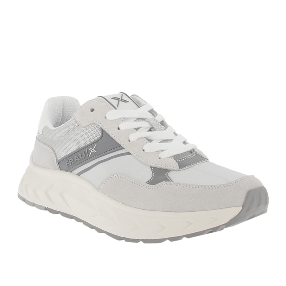 Sneakers Frau Nylonsuede Uomo - Grigio