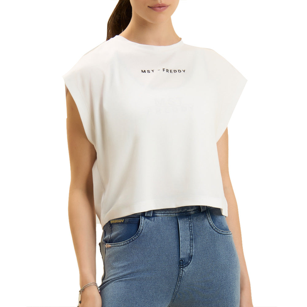 T-Shirt Freddy Donna - Bianco