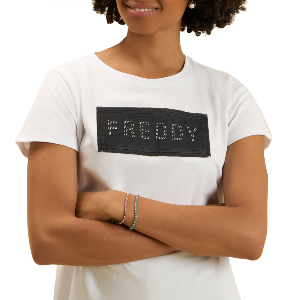 T-Shirt Freddy Donna - Bianco