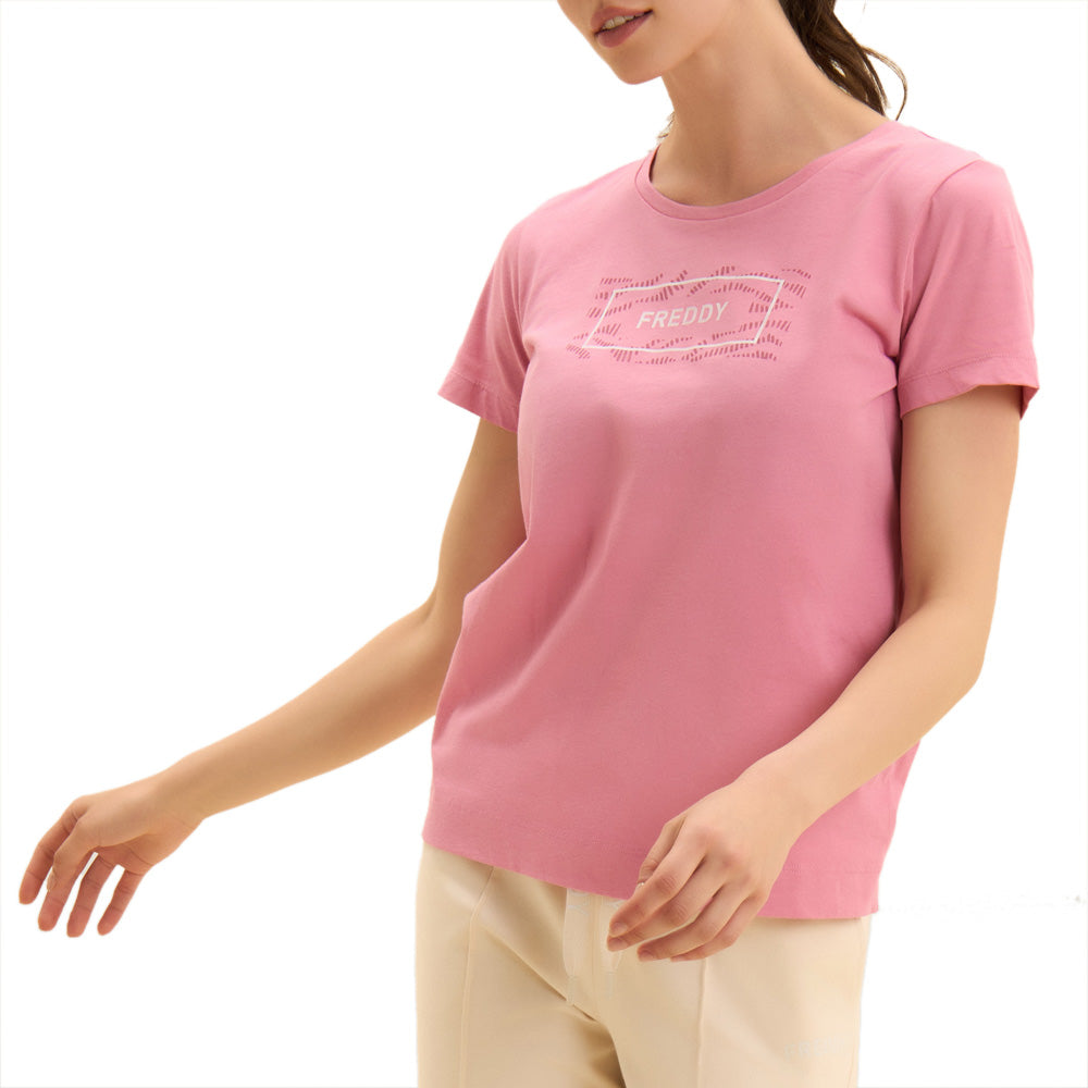 T-Shirt Freddy Donna - Rosa