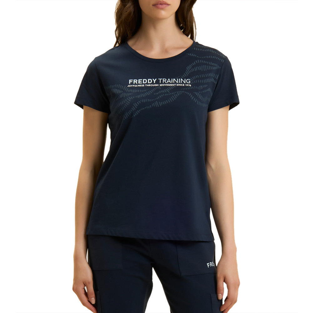 T-Shirt Freddy Donna - Blu